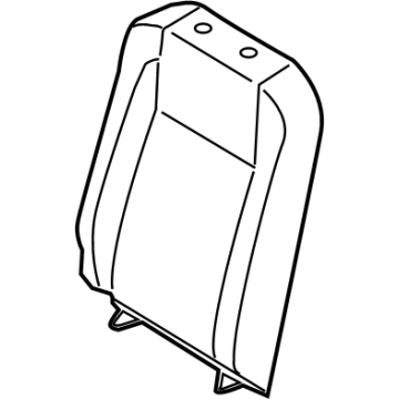 Ford LK4Z-6366601-DQ Cover Assembly - Rear Seat Back
