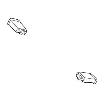 Mercury F65Z-9D653-AA Reservoir Assembly