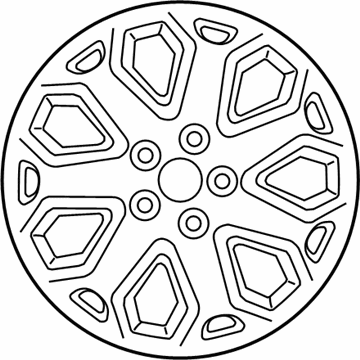 Ford CV6Z-1130-B Cover - Wheel