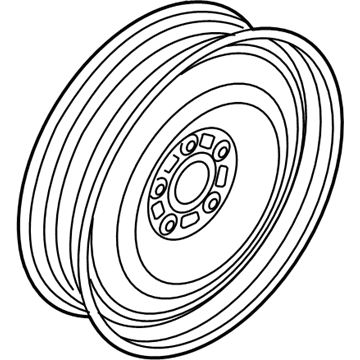 Ford CV6Z-1015-B Wheel Assembly