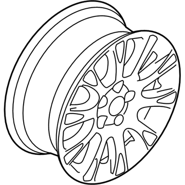 Ford CV6Z-1007-G Wheel Assembly