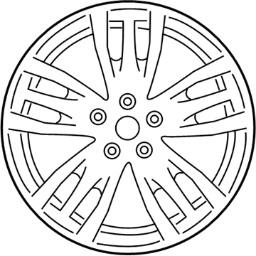 Ford CV6Z-1007-F Wheel Assembly