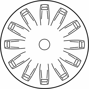 Ford CM5Z-1130-A Cover - Wheel