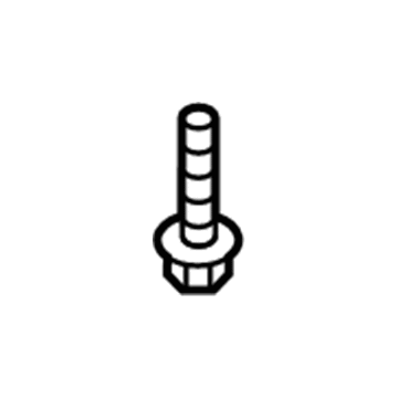 Ford -W714124-S442 Tank Strap Bolt -W714124-S442 Ford Tank Strap Bolt Illustration 1 of 1