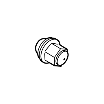 Ford ACPZ-1012-M Nut - Wheel