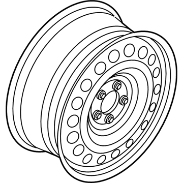Ford LB5Z-1015-A Wheel Assembly