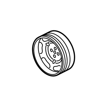 Ford PC3Z-6312-A Pulley - Crankshaft