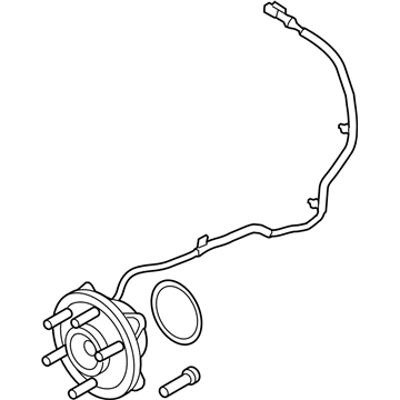 Ford CL3Z-1104-M Hub Assembly - Wheel