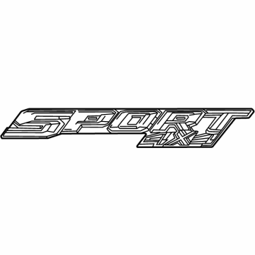 Ford ML3Z9925622F Decal - Name Plate