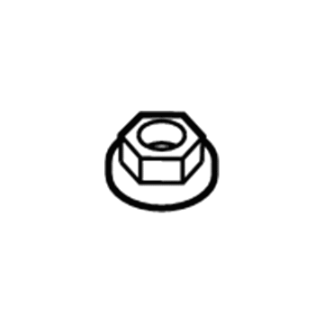 Ford -W710645-S440 Nut - Adjusting Screw
