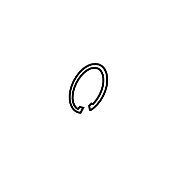 Ford BE8Z-7059-A Ring - Retaining