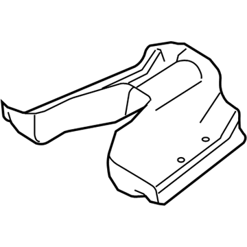 Ford 8G1Z-9A032-A Heat Shield