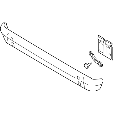 Ford 7C2Z-17906-F Bumper Assembly - Rear