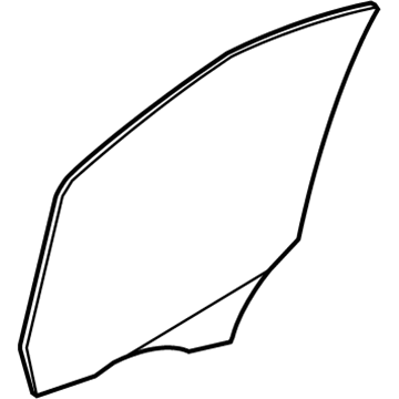 Ford 4L3Z-1821411-AA Glass - Door