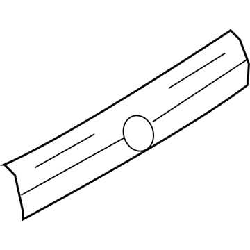 Ford AE6Z-7841018-APTM Molding, White AE6Z-7841018-APTM Ford Molding, White Illustration 1 of 1