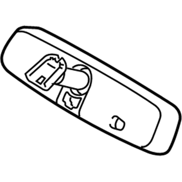 Ford 6U5Z-17700-A Mirror Assembly - Rear View - Inner