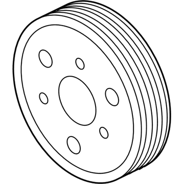 Ford HJ5Z-8509-A Pulley - Water Pump