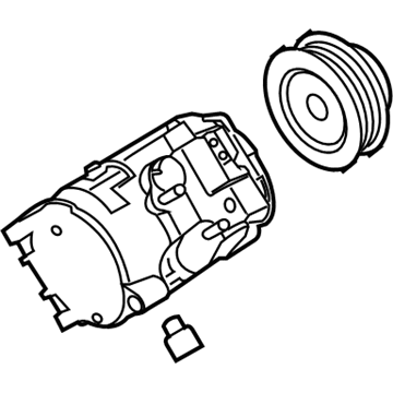 Ford JR3Z-19703-C Compressor Assembly