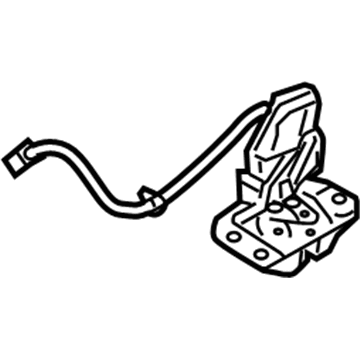 Ford Taurus X Tailgate Lock - 8A4Z-7843150-A
