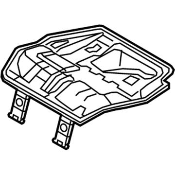 Ford CV6Z-5863160-C Frame And Spring - Rear Seat Cushion