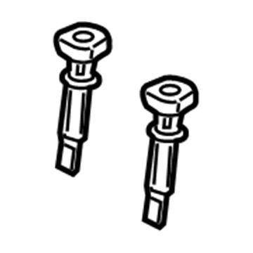 8A6Z-58610B16-A Ford Headrest Guide, Rear Center Illustration 1 of 1