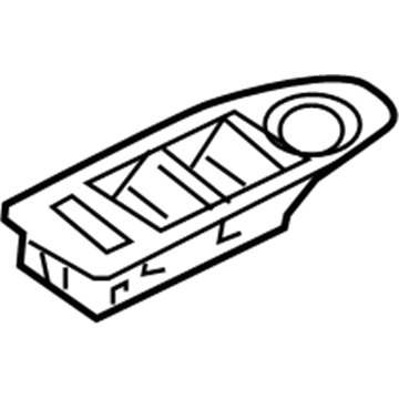 DE9Z-14528-AA Ford Switch Panel Illustration 1 of 1