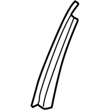 AE9Z-74239A00-A Ford Applique, Passenger Side Illustration 1 of 1
