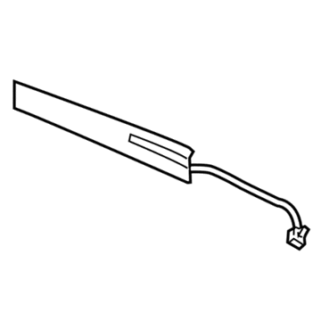 Ford BA8Z-7420554-AA Molding - Door Outside