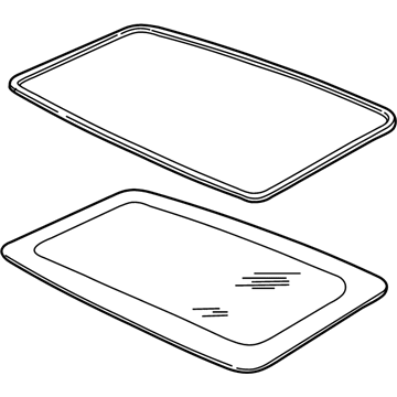 Ford 9C3Z-18500A18-B Glass