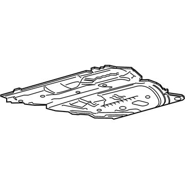 Ford LX6Z-6775-R Shield - Engine Compartment Splash