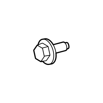 Ford -W500020-S437 Bolt - Hex Head