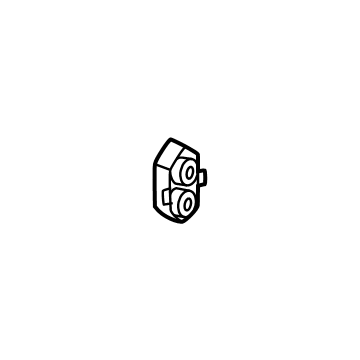 Lincoln JL1Z-5A262-A Insulator - Rubber