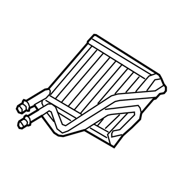 Ford AV1Z-18476-D Radiator And Seal Assembly - Heater