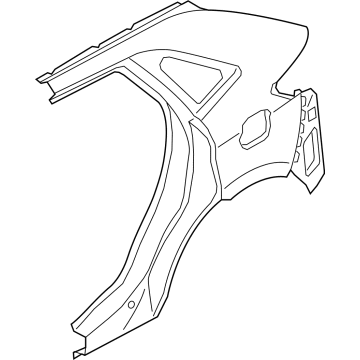 Lincoln FA1Z-5827840-A Panel - Body Side - Rear