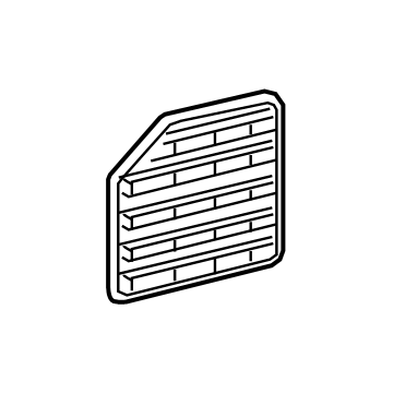 Lincoln FT4Z-61280B62-D Grille - Air Inlet