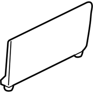 4L7Z-78060B01-ABA Ford Map Pocket, Driver Side Illustration 1 of 1