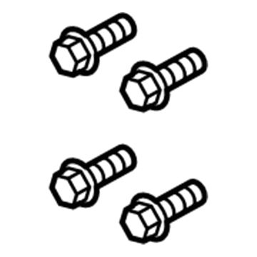 Ford F1HZ-4N272-A Strap Bolt, Center F1HZ-4N272-A Ford Strap Bolt, Center Illustration 1 of 1