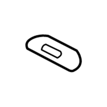 Ford 5S4Z-54611B90-AAA Bezel - Seat Belt Guide