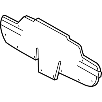 Ford 5S4Z-54313A08-AAA Cover - Lower Strike