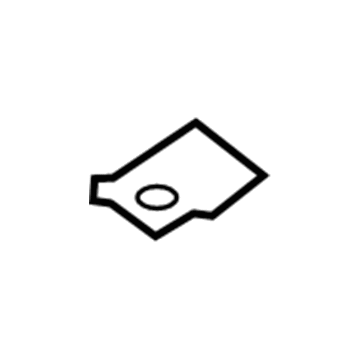 Ford GD9Z-8A284-B Upper Tie Bar Upper Bracket GD9Z-8A284-B Ford Upper Tie Bar Upper Bracket Illustration 1 of 1