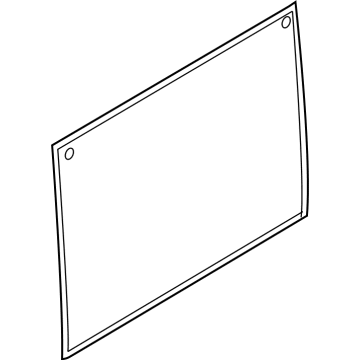 Ford BK3Z-6129711-AM Glass - Quarter Window