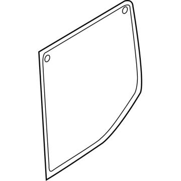 Ford BK3Z-6129701-AB Glass - Quarter Window