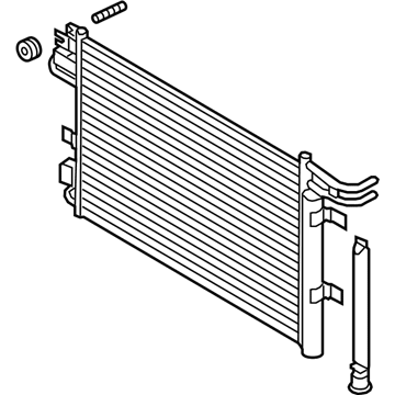 Lincoln EG1Z-19712-F Condenser Assembly