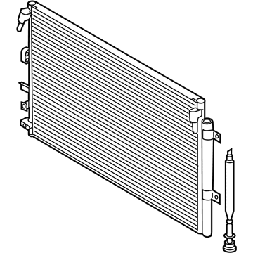 Ford F2GZ-19712-F Condenser Assembly