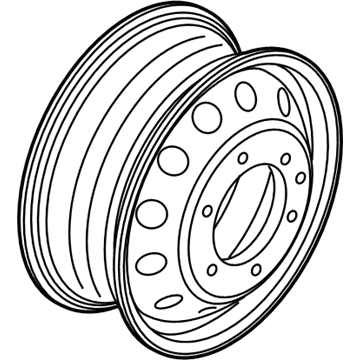Ford CK4Z-1015-C Wheel Assembly