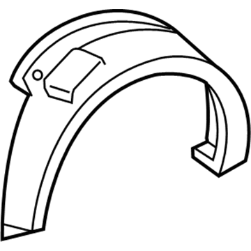 Ford XF2Z-1627886-AA Panel Assembly - Wheelhouse