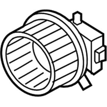 Lincoln JL1Z-19805-AA Fan And Motor Assembly