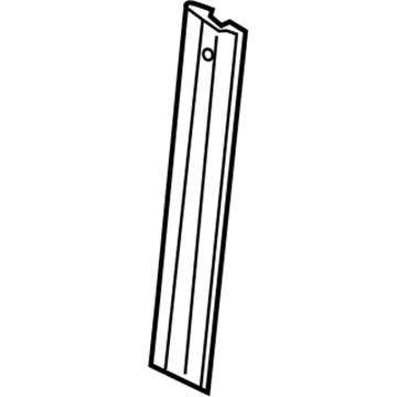 Ford BK3Z-99611B90-FA Bezel - Seat Belt Guide Bracket