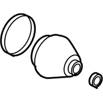 Ford 5L8Z-3A331-FA Boot