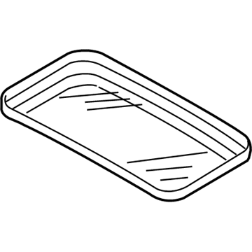 Ford YS4Z-6151884-AA Weatherstrip - Sliding Roof Panel